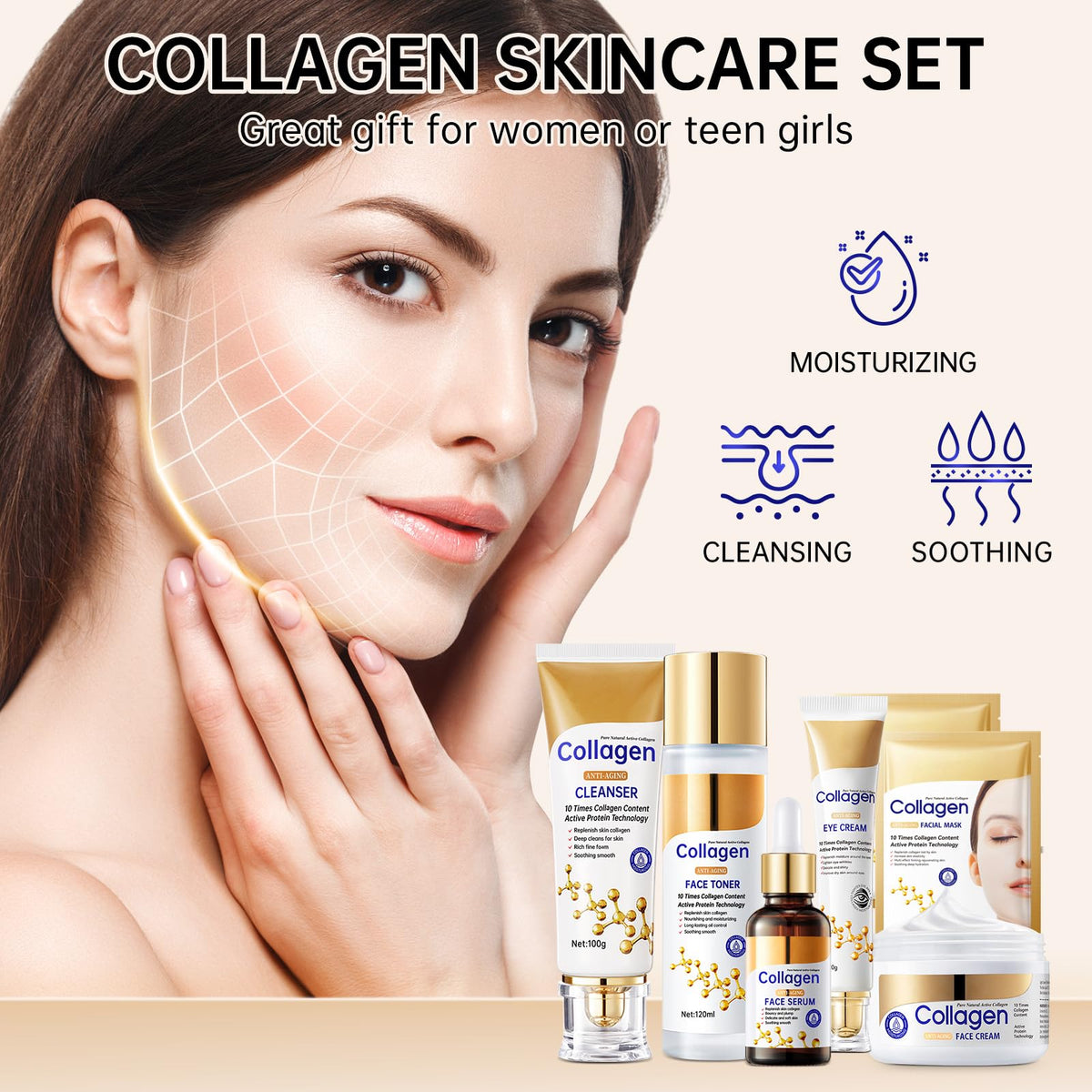 Mopayzer eye cream tube targeting fine lines and puffiness.
