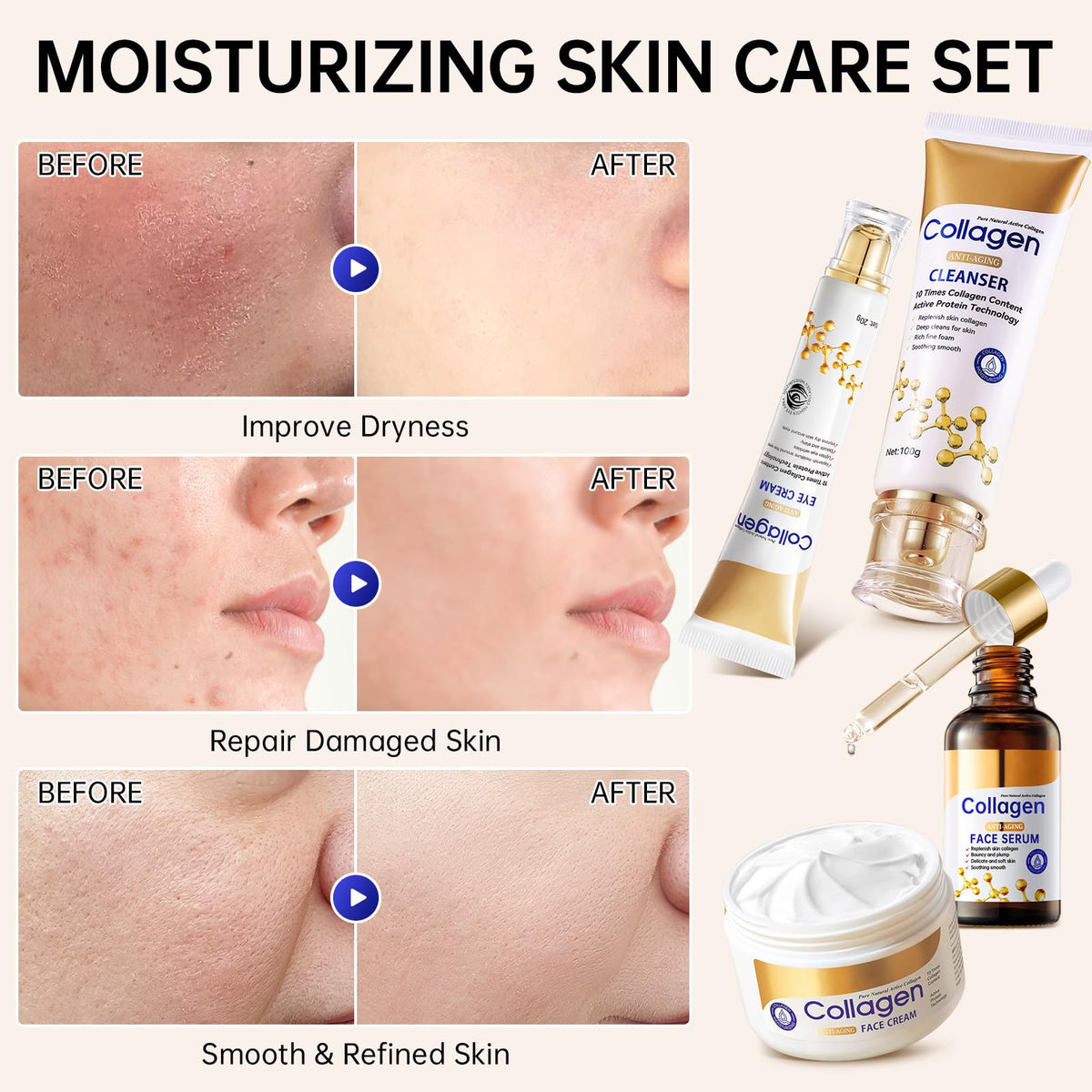 Mopayzer skin hydration with collagen content for lasting moisture.