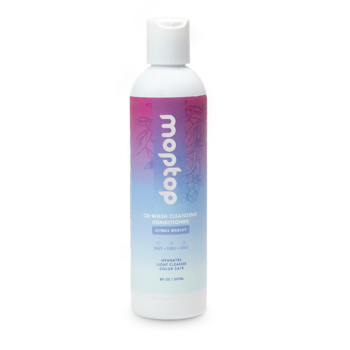 MopTop Cowash Citrus Medley bottle ready for a refreshing wash and hydration.