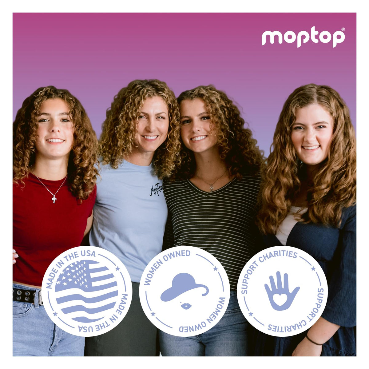 Use scene showing easy application and detangling in daily routine.