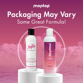 MopTop gel with sea botanicals emphasizes moisture and curl definition