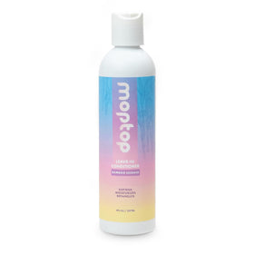 MopTop Leave-In Conditioner bottle front view, frizz control for curls.