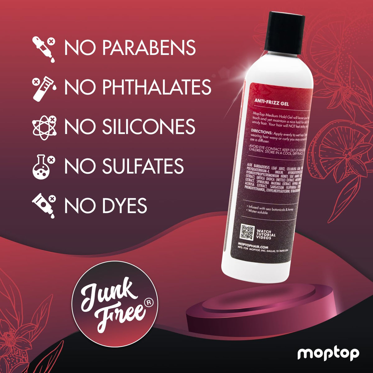 MopTop Citrus Medley texture shot suggests lightweight hold for flexible styling