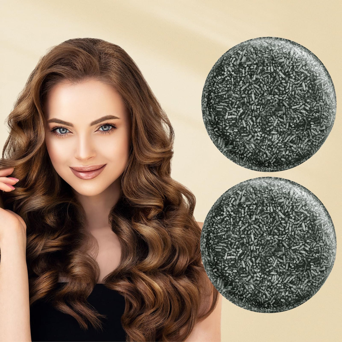 MoraZoge Gray Hair Reverse Bar Soap close-up lather texture for deep cleanse.