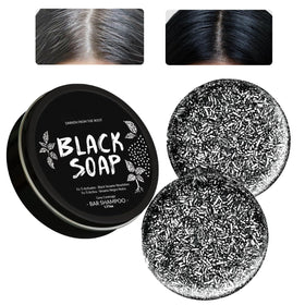 MoraZoge Gray Hair Reverse Bar Soap pack for daily use and travel.
