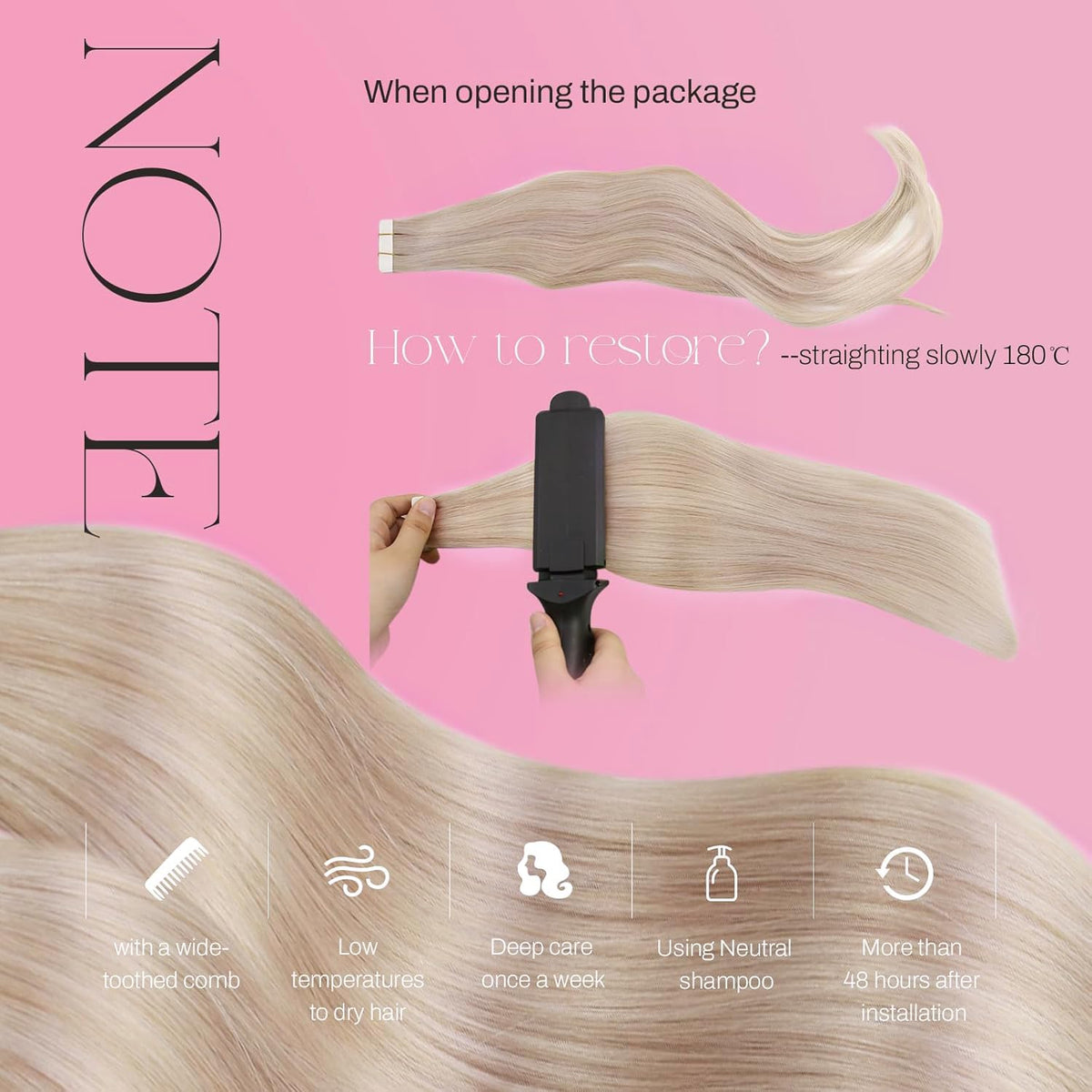 Moresoo color-matching ombre and balayage options blend with styles.