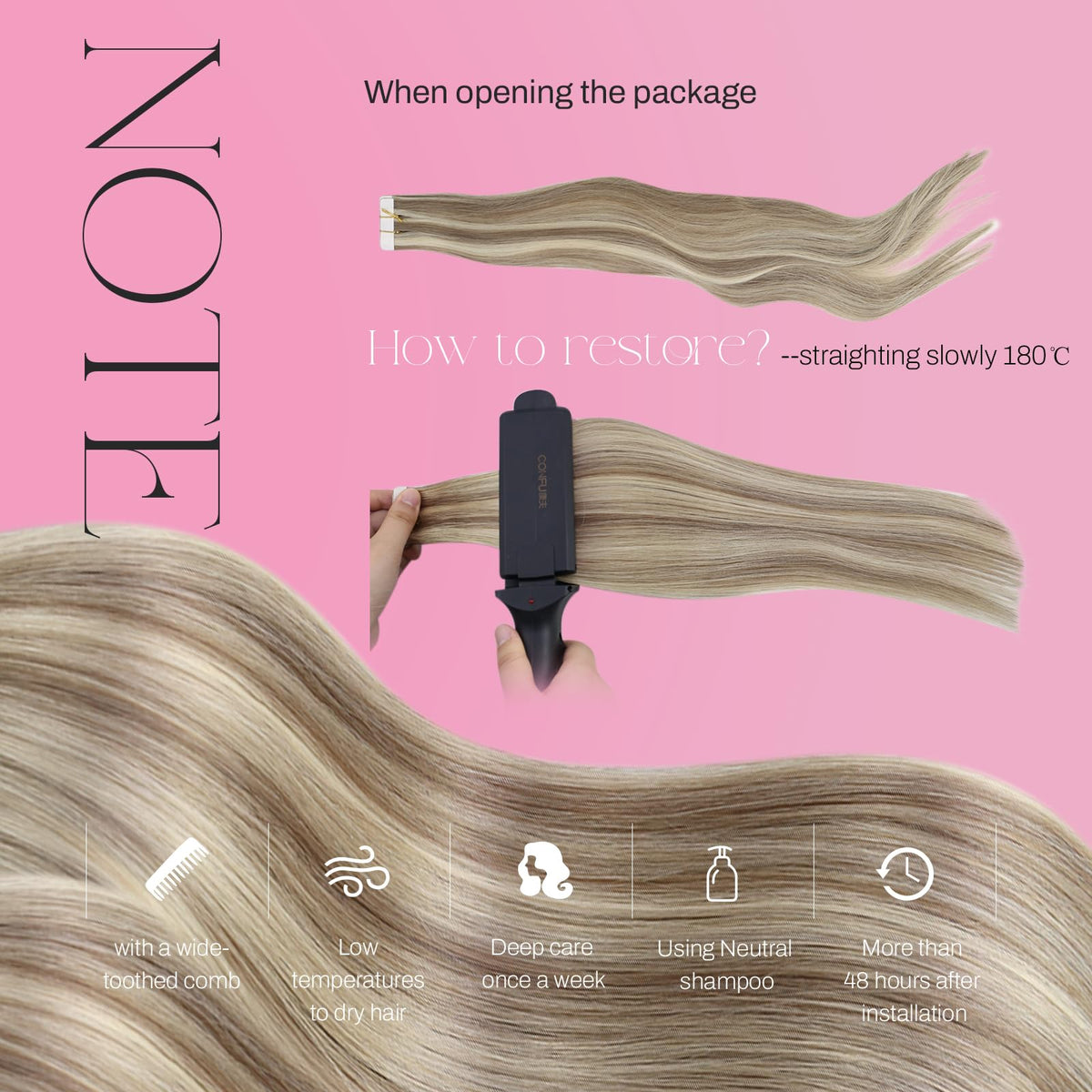 Moresoo heat-safe styling up to 350F for versatile looks