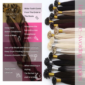 Moresoo keratin bonds close-up emphasize heat-activated attachment and resilience.