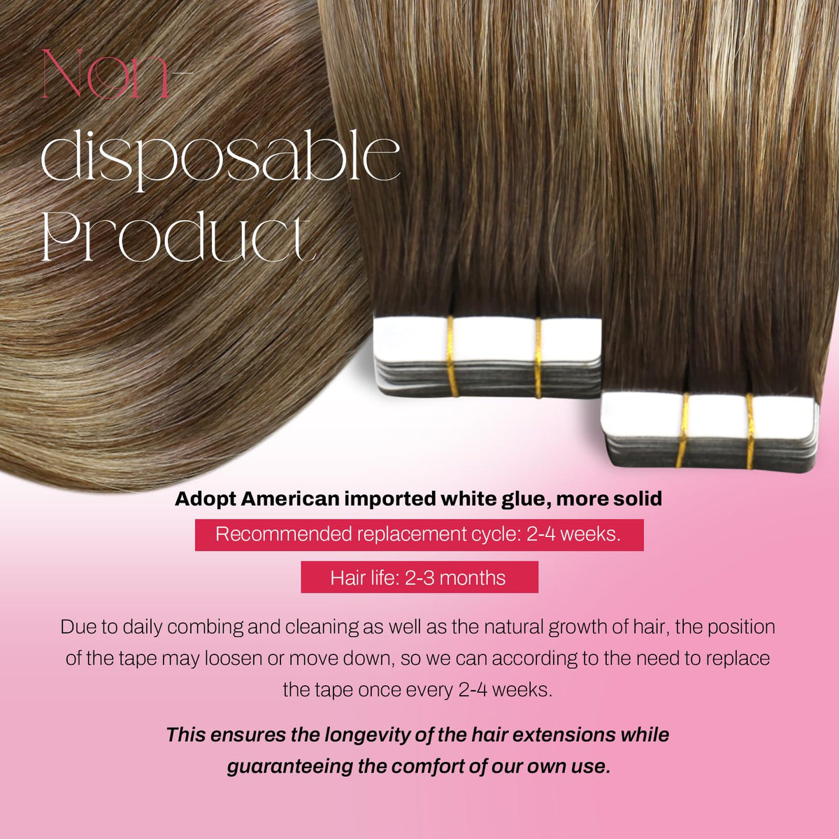 Moresoo Remy hair close-up shows aligned cuticles for smooth wear.