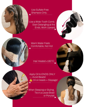 Moresoo Secure tips image showing tangle-resistant ends