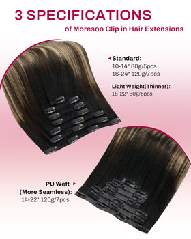 Moresoo various lengths and weights offer versatile styling options