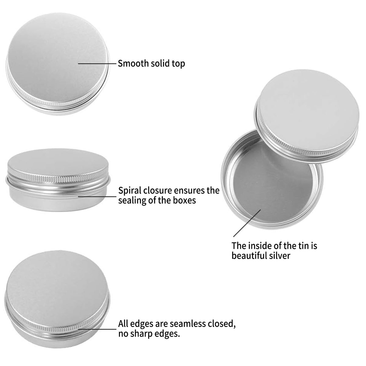 Moretoes smooth-edge tin showcases safe, user-friendly packaging.