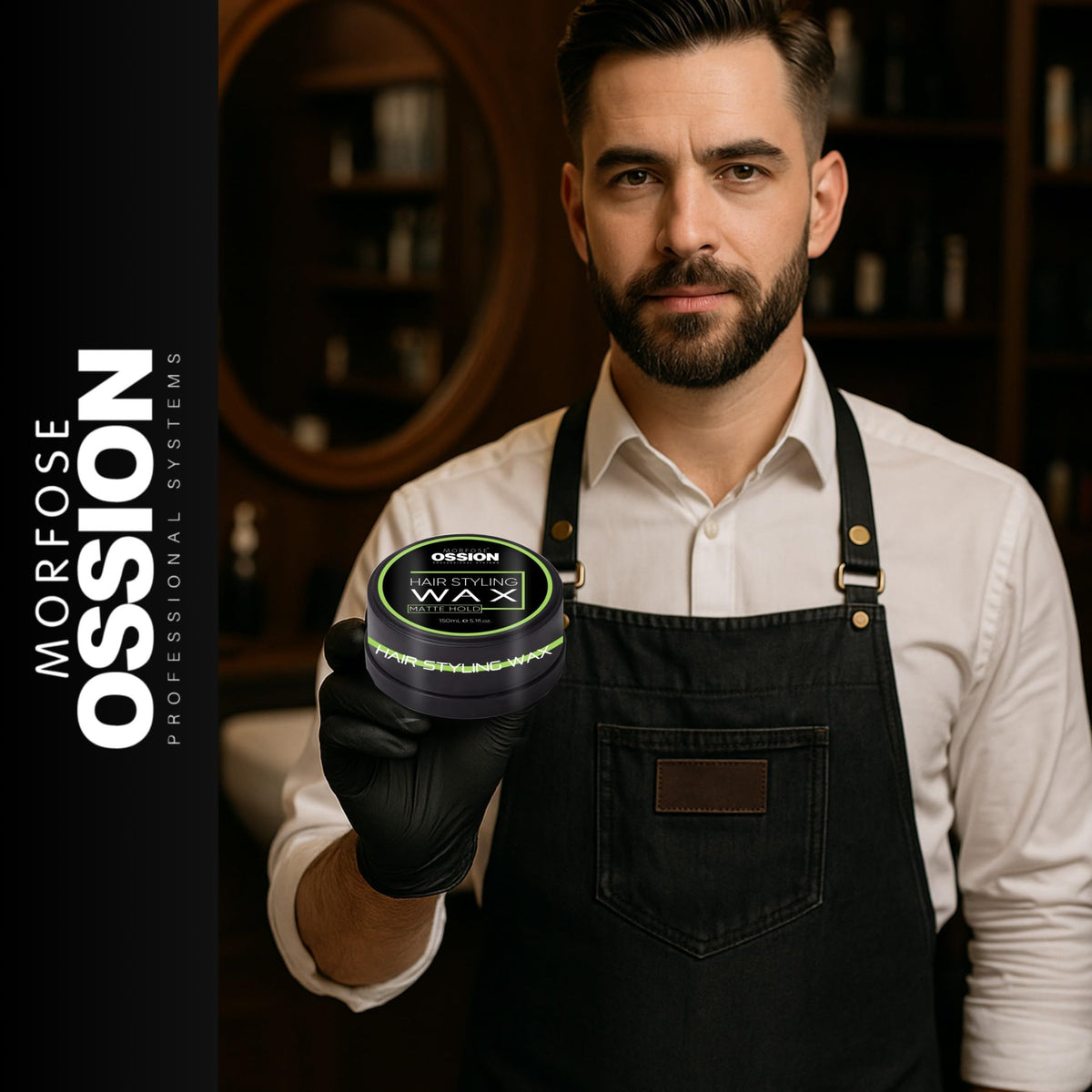 Morfose Barber Wax fragrance adds a subtle, pleasant scent.