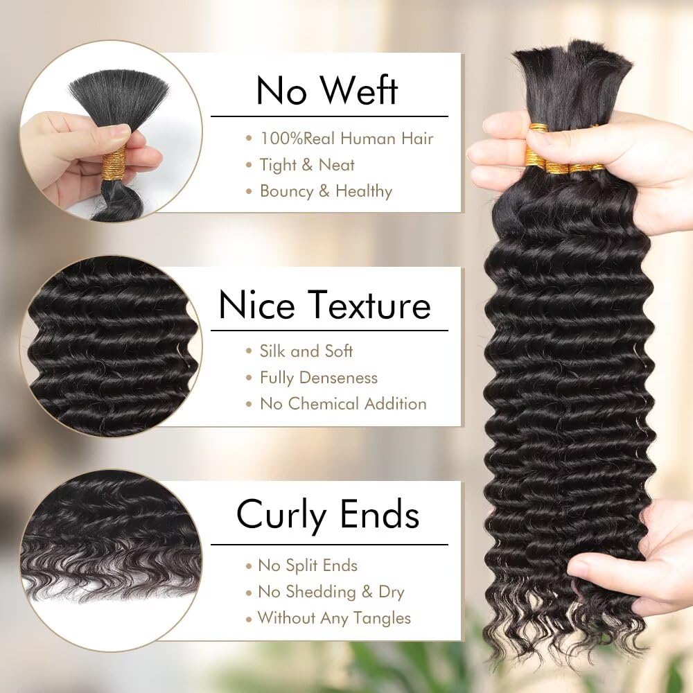 MORGENSTAR natural color 1B boho braiding hair for seamless knotless looks.