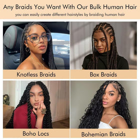 MORGENSTAR six-pack 150g bundles for fuller, longer-lasting braids.