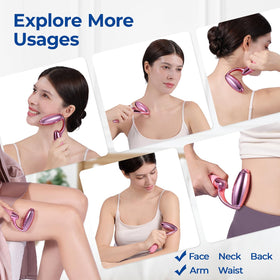 MORGLES Pink design and protective case add style and convenience