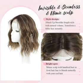 MORICHY topper base close-up highlights breathable mesh for comfortable all-day wear.