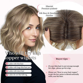 MORICHY short wavy texture blends seamlessly with natural hair