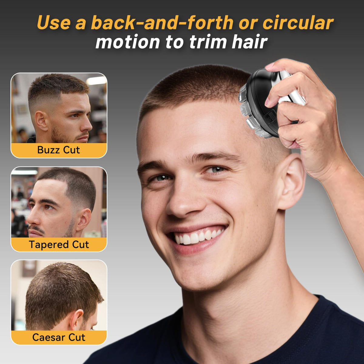 Moricsom cordless hair clipper for men delivers a smooth, close buzz cut at home