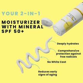 Morning Person Daily Repair Moisturizer SPF 50+ pump enables easy morning routine