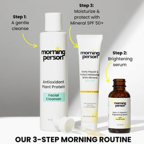 Reef-safe, vegan formulation from Morning Person supports ethical skincare