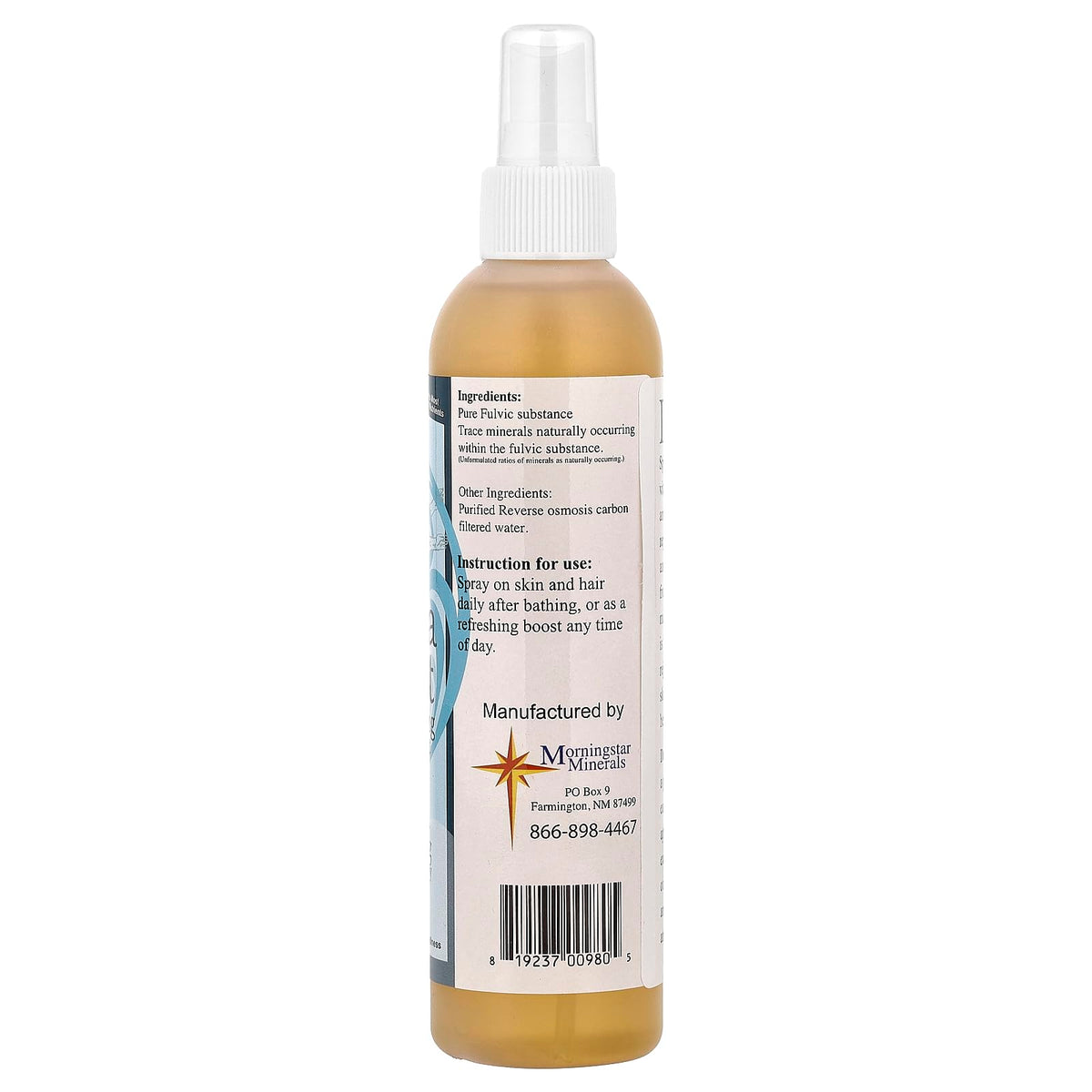 Derma Boost mist on skin provides refreshing feel and slight firming around eyes
