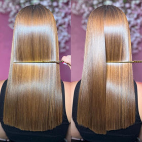 Moroccan Keratin clarifying shampoo packaging highlights cleanse prep