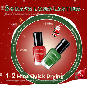 Morovan eco-friendly formula with non-toxic ingredients supports healthy nails.