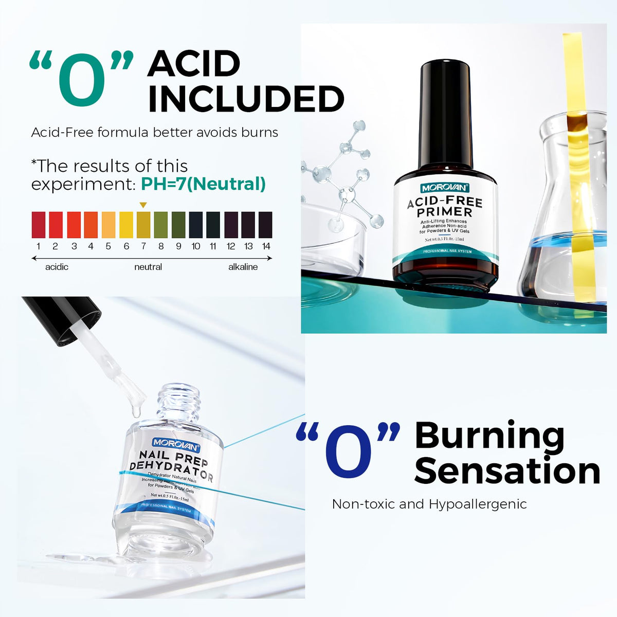 Morovan gel top coat 10ml delivers mirror shine and chip resistance.