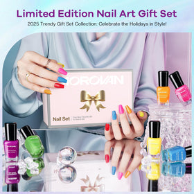 Morovan air-dry formula for quick at-home manicures.