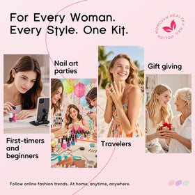 Morovan poly gel kit gift packaging ready for gifting