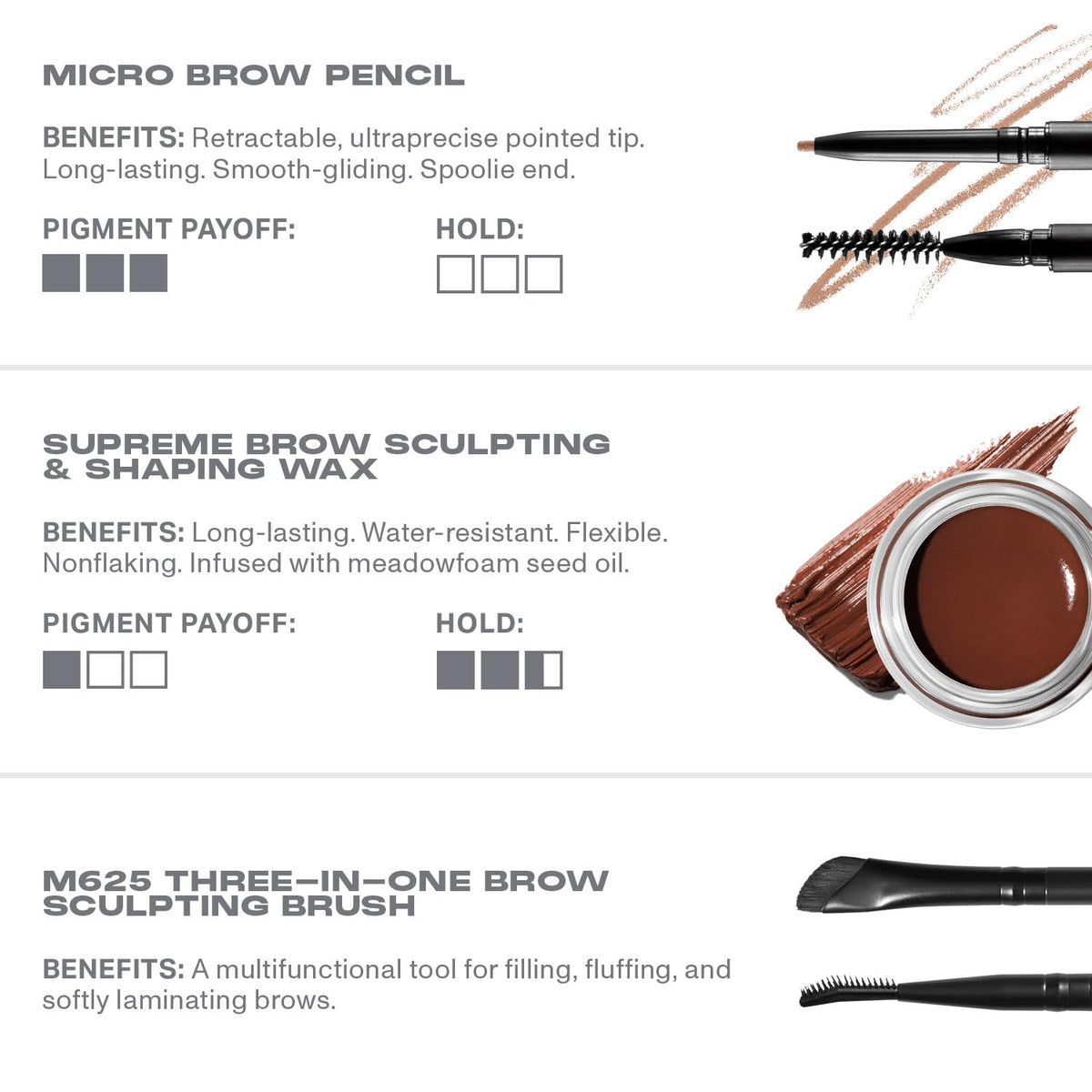 MORPHE High Archiever brow results show defined arches