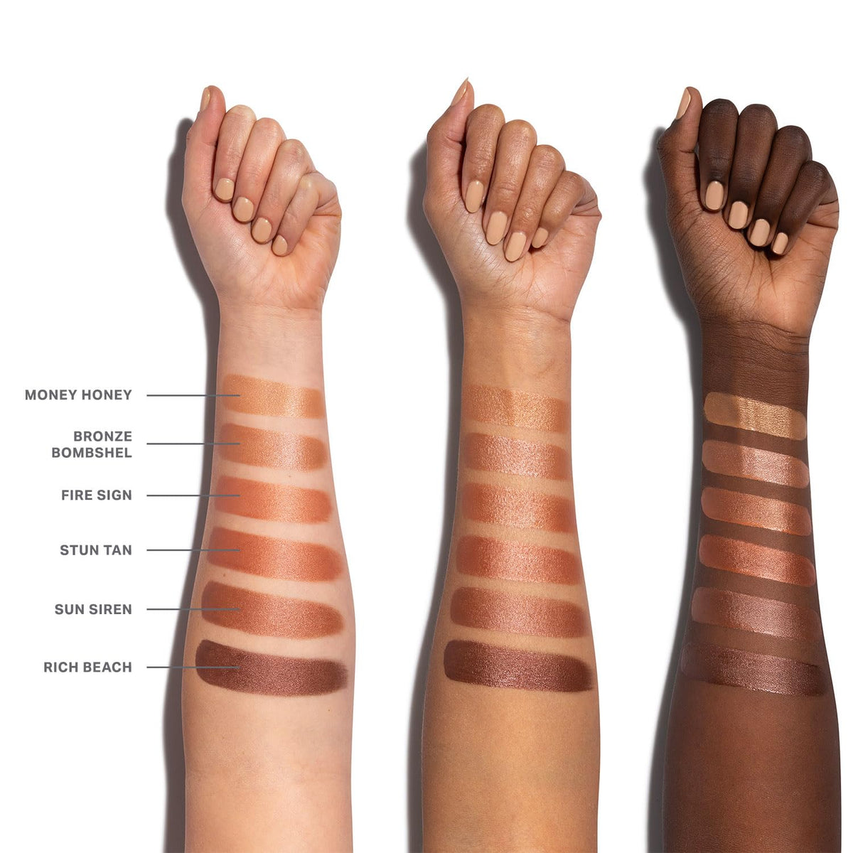 Morphe Hot Shot Sun Bronzing Drops mixed with foundation for a seamless bronze