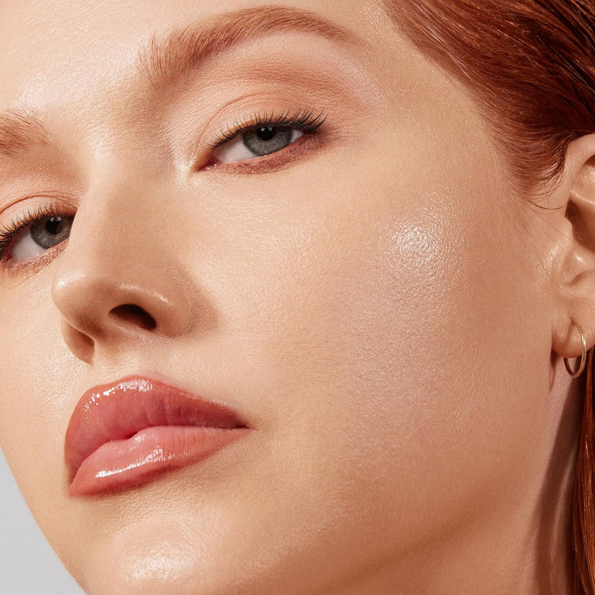 Swatches show buildable medium coverage for Morphe Lightform foundation
