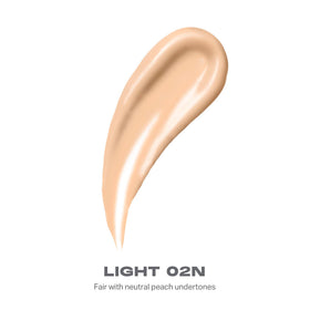 Morphe Lightform Dewy Foundation pump for easy, buildable coverage.