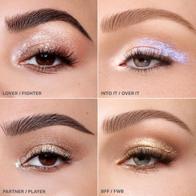 Morphe Mixed Signals micro glitter detail provides subtle sparkle.