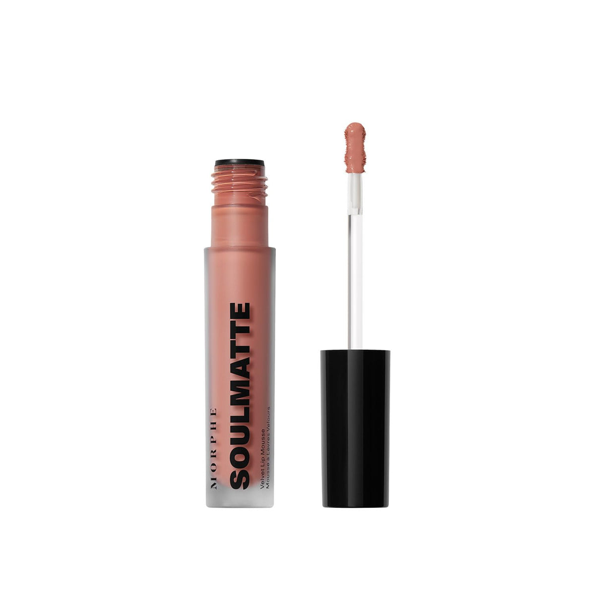 Morphe Soulmatte Velvet Lip Mousse air-whipped texture for a featherweight matte finish