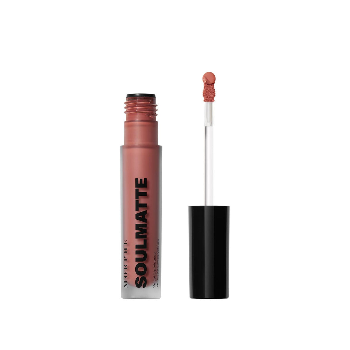 Morphe Soulmatte packaging and tube for sleek matte application.
