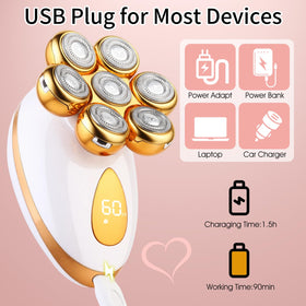 Mosago detachable head demonstrates one-click cleaning
