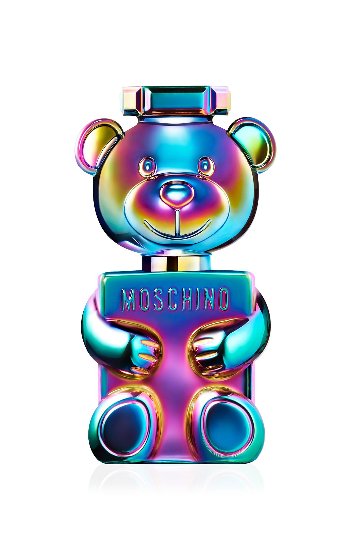 Moschino Toy 2 Pearl bottle with pearl teddy bear, ideal for daily elegance.