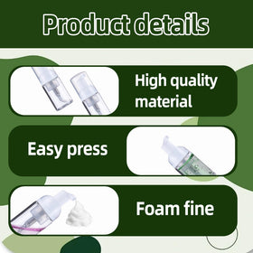 MOSIOBERDAVIAN mini foam pump bottle ideal for face wash samples