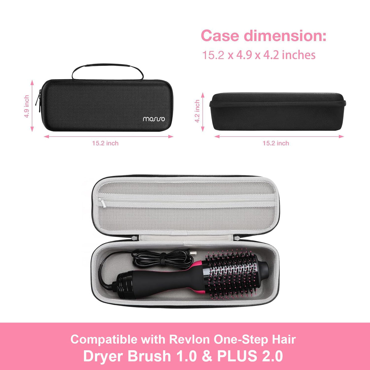 Ideal travel case for salon at home styling tools and accessories