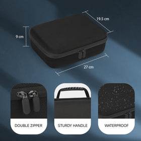 MOSLA professional salon organizer bag protects grooming tools from dust and scratches.