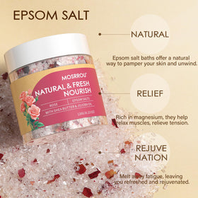 MOSRROU Epsom salts tea tree soak purifies and refreshes skin