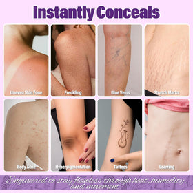 MOSSBIQ Instant Flawless Skin Effect blurs imperfections for smoother appearance.