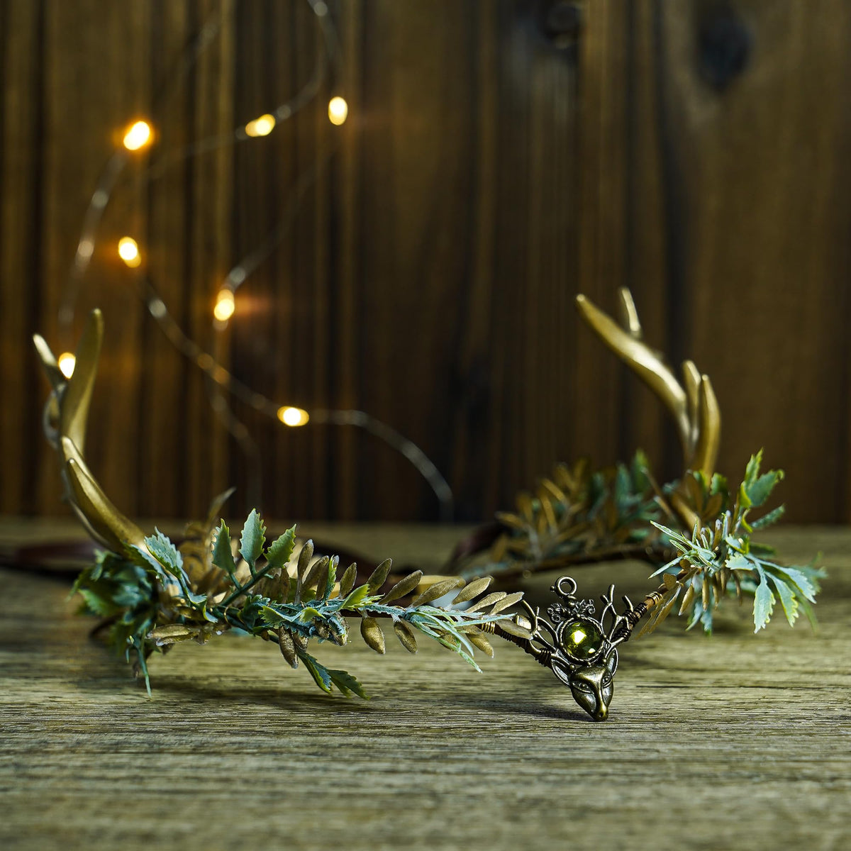 MOSTORY renaissance festival forest crown complements nature-inspired outfits and magical moments