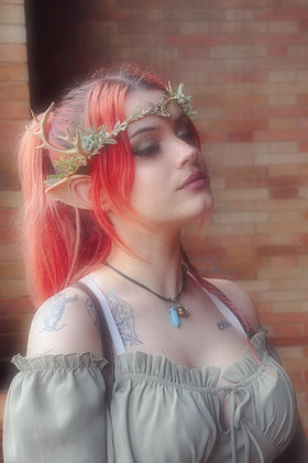 MOSTORY woodland crown back ribbon adjustment for a comfortable fit