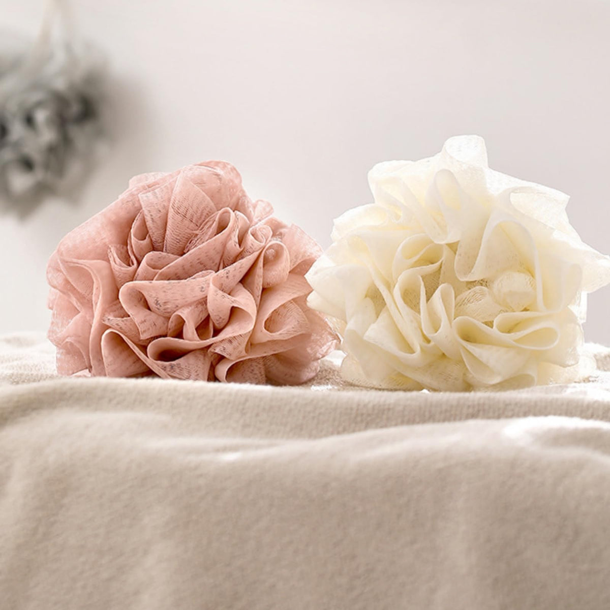 MOSYFEIBI gift-ready shower sponge set for sharing
