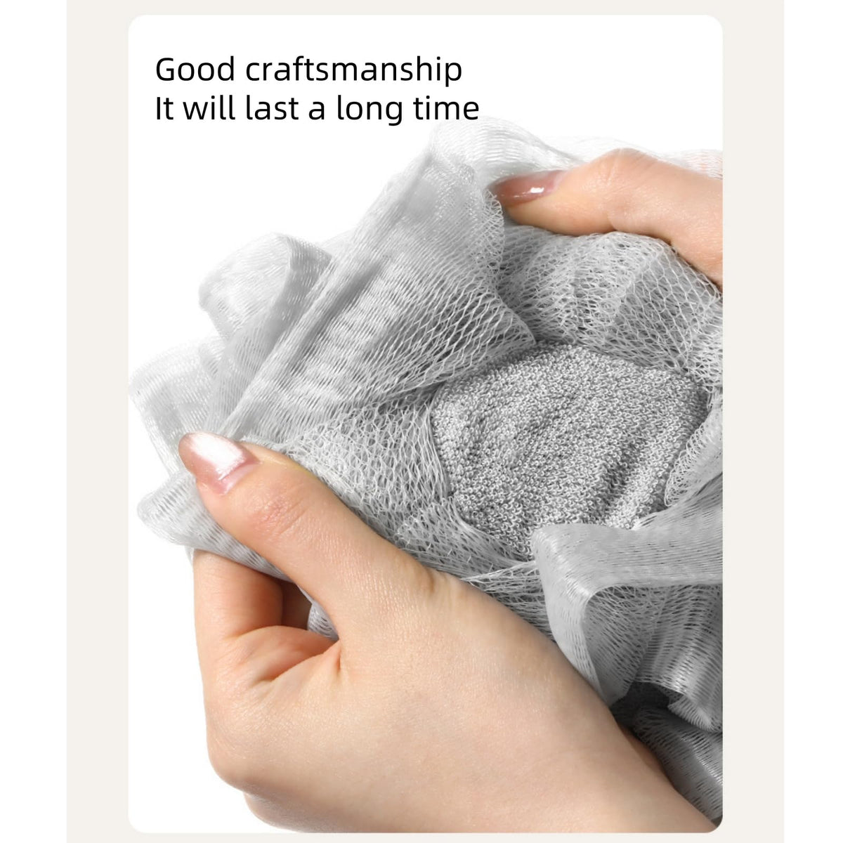 MOSYFEIBI soft loofah-washcloth provides gentle cleansing and skin smoothing