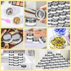 MotBach reusable cosmetic jar supports multiple uses and easy cleaning.